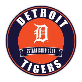 Fan Creations - Detroit Tigers 24" Circle with Banner - Multicolor