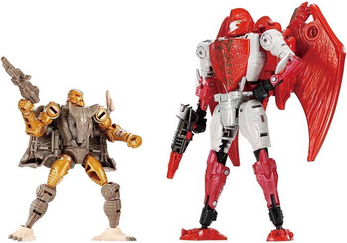 Front. Transformers - BWVS-05 Rattrap and Terrorsaur Two-Pack Premium Finish | Transformers: Beast Wars.