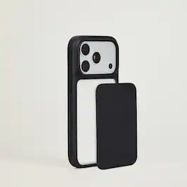 Troubadour - iPhone 18 Pro Modular Leather Case - Black