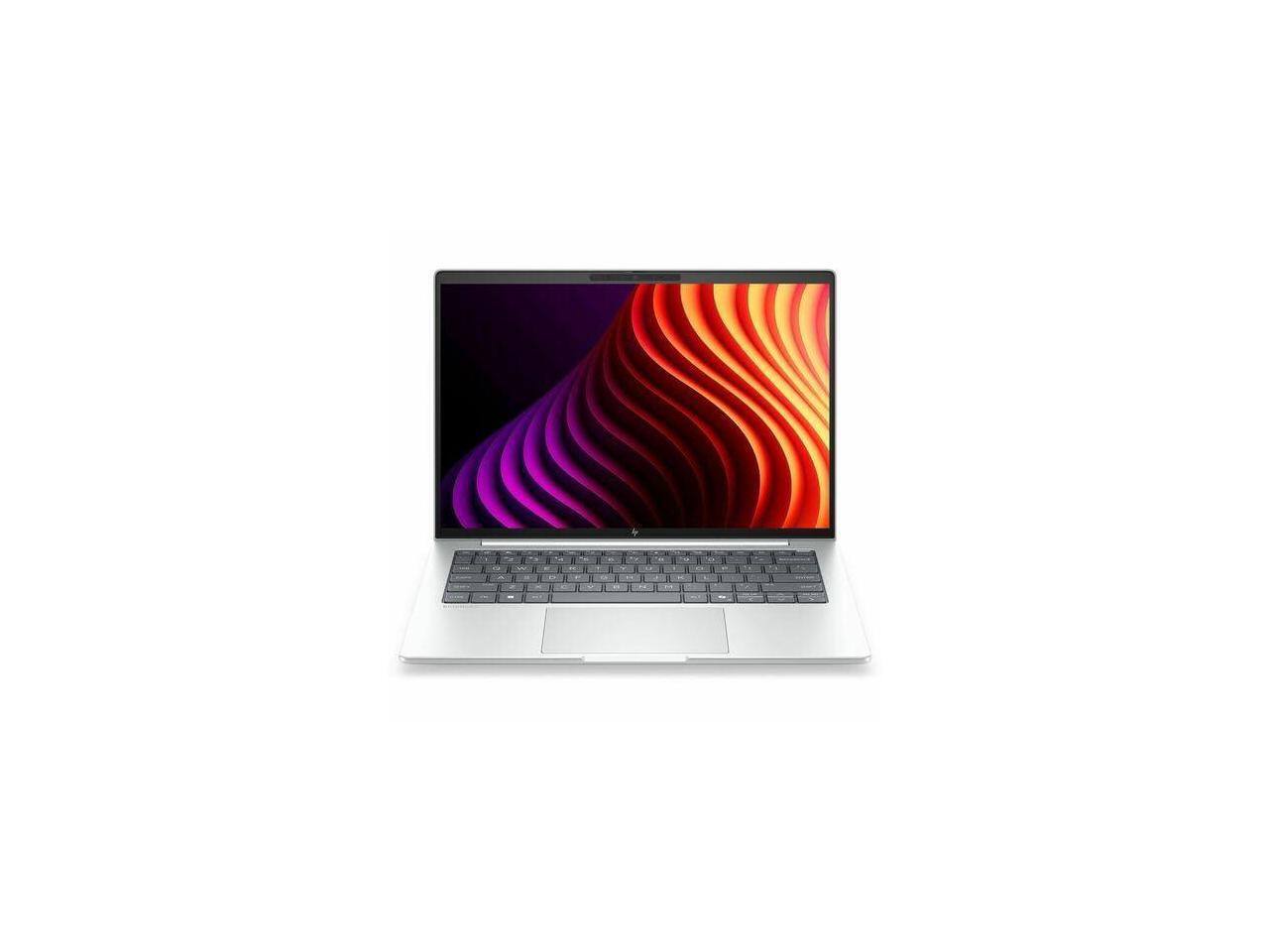 Alt View 6. HP - HP EliteBook 8 G2i 14" Touchscreen Copilot+ PC Notebook - WUXGA - Intel Core Ultra 7 Series 3 365 - vPro Technology - 32 - Glacier Silver Aluminum.