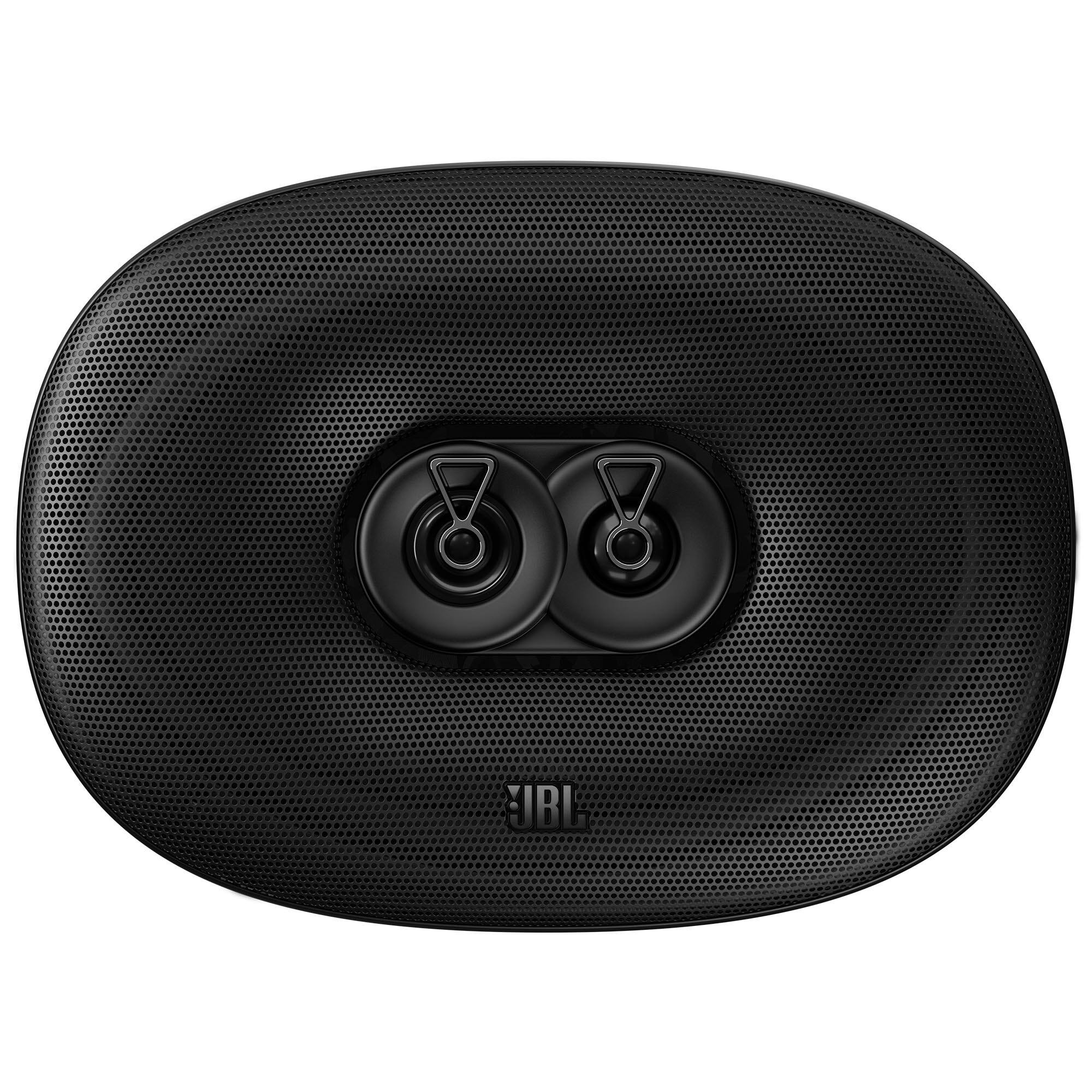Alt View 1. JBL - JBL STAGE3968M 6” x 9” 3-Way Speaker with Grille - Black/Gray.