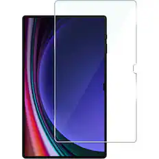 Front. SaharaCase - ZeroDamage Ultra Strong Tempered Glass Screen Protector for Samsung Galaxy Tab S10+, Tab S9+, and Tab S9 FE+ - Clear.