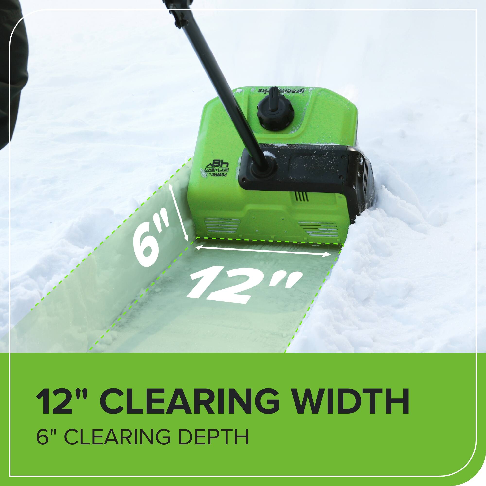 Pes Grem 8h CPEA POWERALL 12" CLEARING WIDTH 6" CLEARING DEPTH
