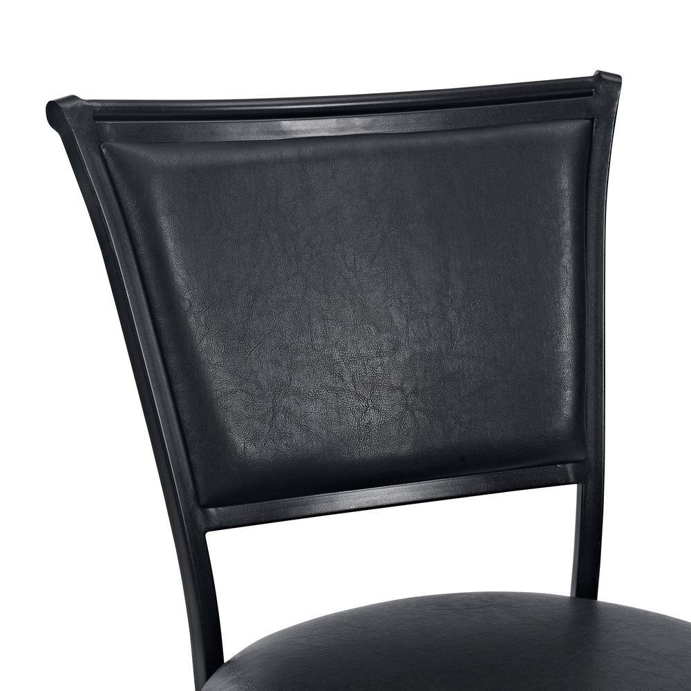 Alt View 5. Crosley Furniture - Rachel Bar Stool - Black.