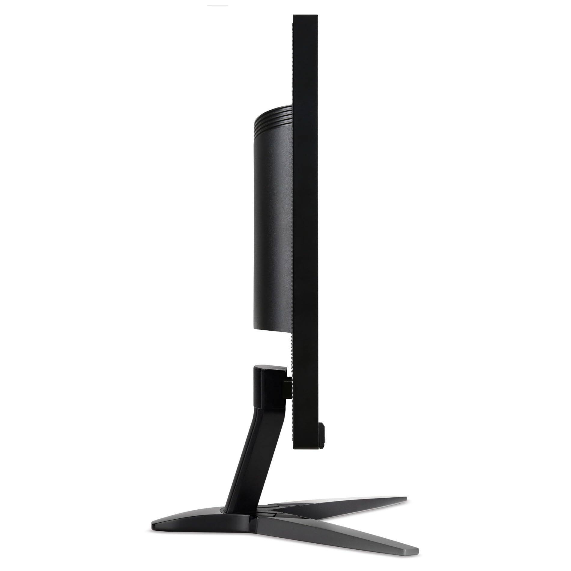 Left. Acer - Nitro 27" Monitor WQHD 2560x1440 240Hz 1ms 350Nit HDMI DisplayPort - KG271U X - Black.