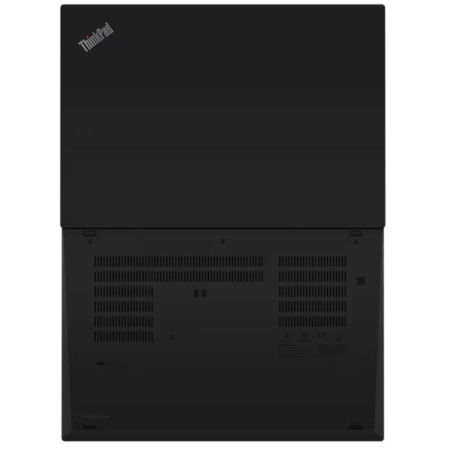 Alt View 4. Lenovo - ThinkPad T14 Gen 2 14" FHD Intel Core i7-1185G7 3.0 GHz up to 4.8 GHz 16GB 256GB SSD Windows 11 Pro Laptop - Black.