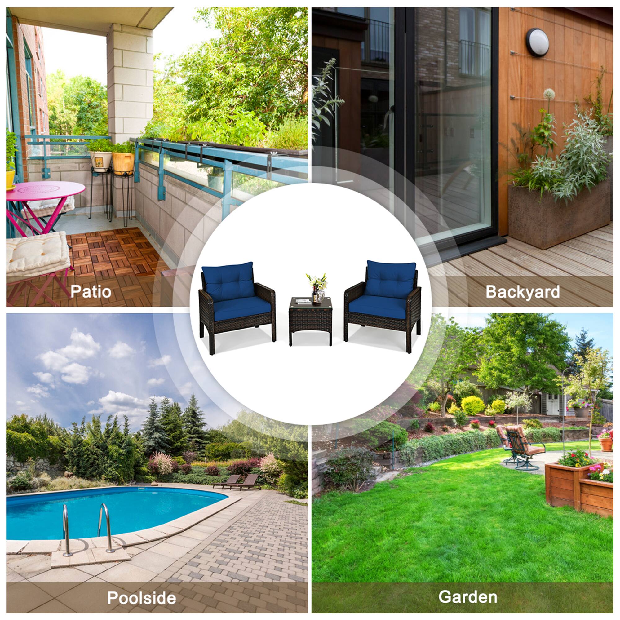 Patio, Backyard, Poolside, Garden