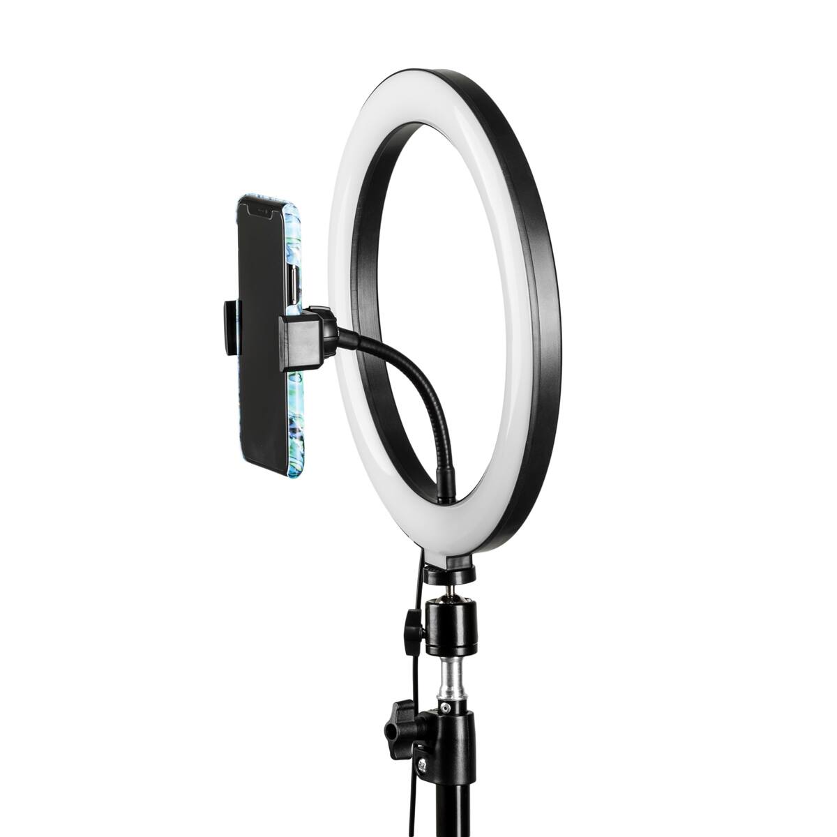 Alt View 4. CLAR - CLAR 10" LED Selfie Ring Light Kit.
