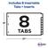 Includes 8 Insertable Tabs + Inserts
8 Tabs
11" x 17"
AVERY