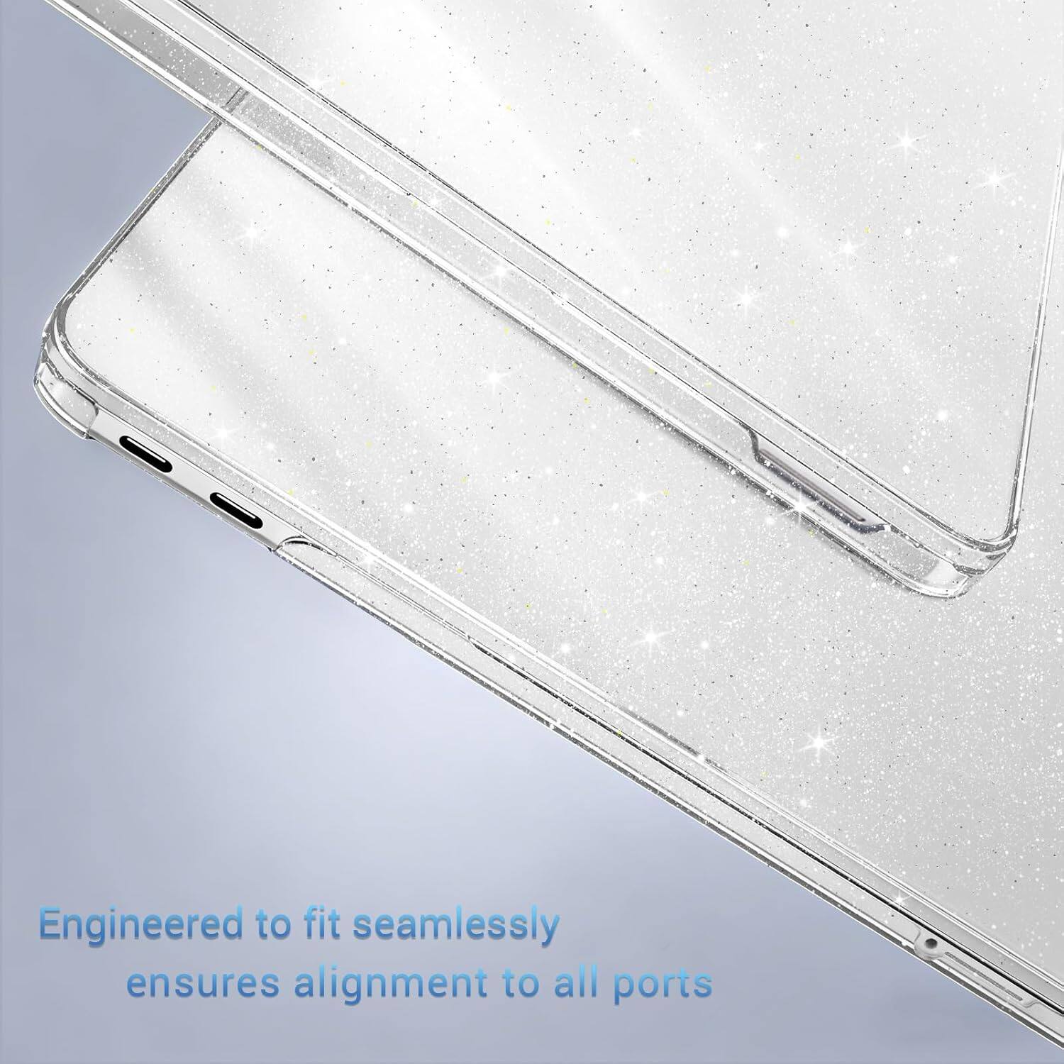 Engineered to fit seamlessly ensures alignment to all ports