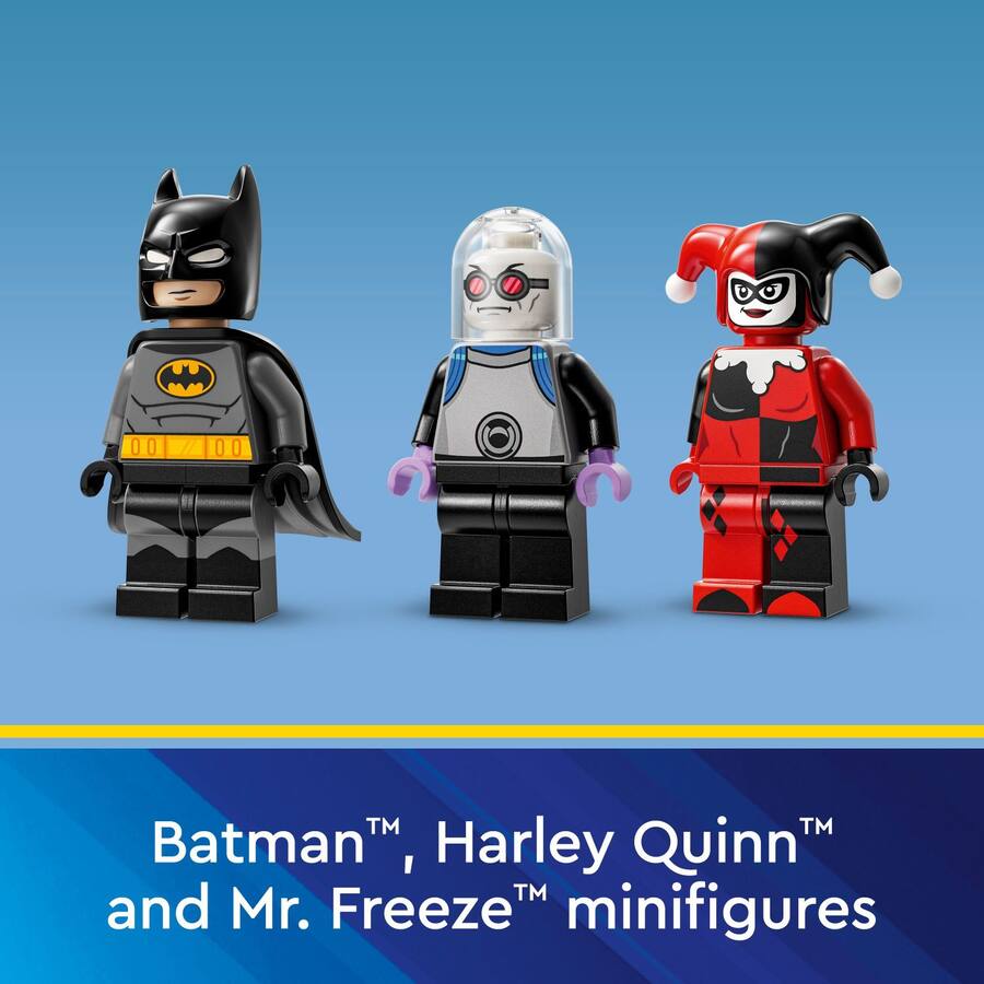 LEGO DC Batman: Batman with the Batmobile Harley Quinn Mr