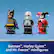 TM Batman, Harley Quinn, and Mr. Freeze minifigures