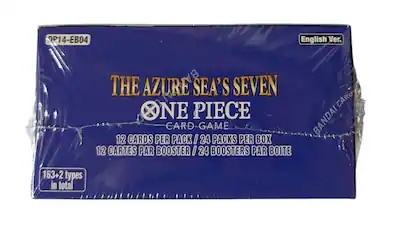 One Piece Cards Booster One Piece Card Game The Azure Sea's Seven Booster Box (OP-14) English, Factory Sealed One Piece Cards Booster One Piece Card Game The Azure Sea's Seven Booster Box (OP-14) English, Factory Sealed