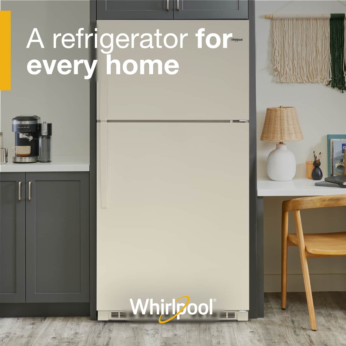 A refrigerator for every home
Whirlpool