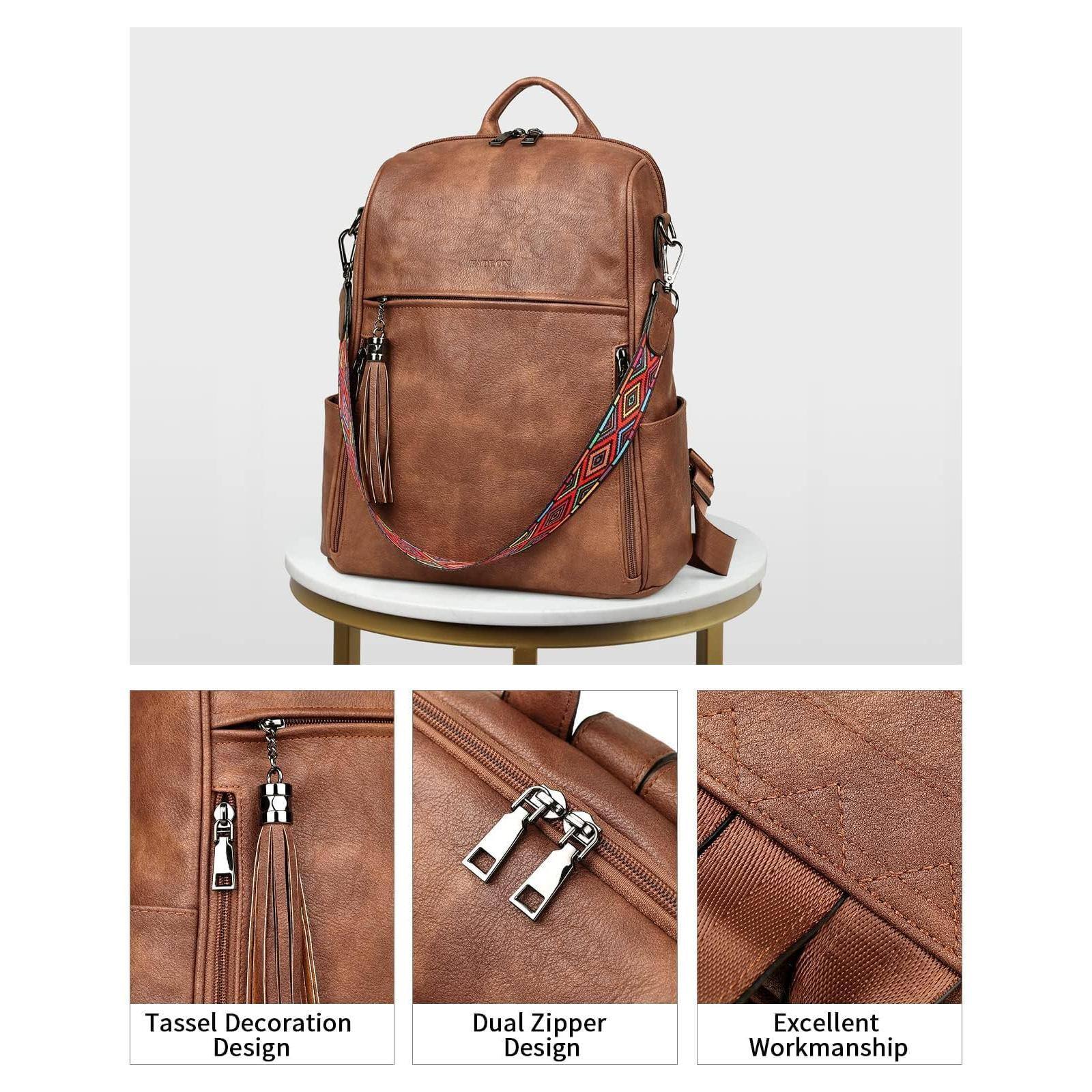 Tassel Decoration Design  
Dual Zipper Design  
Excellent Workmanship