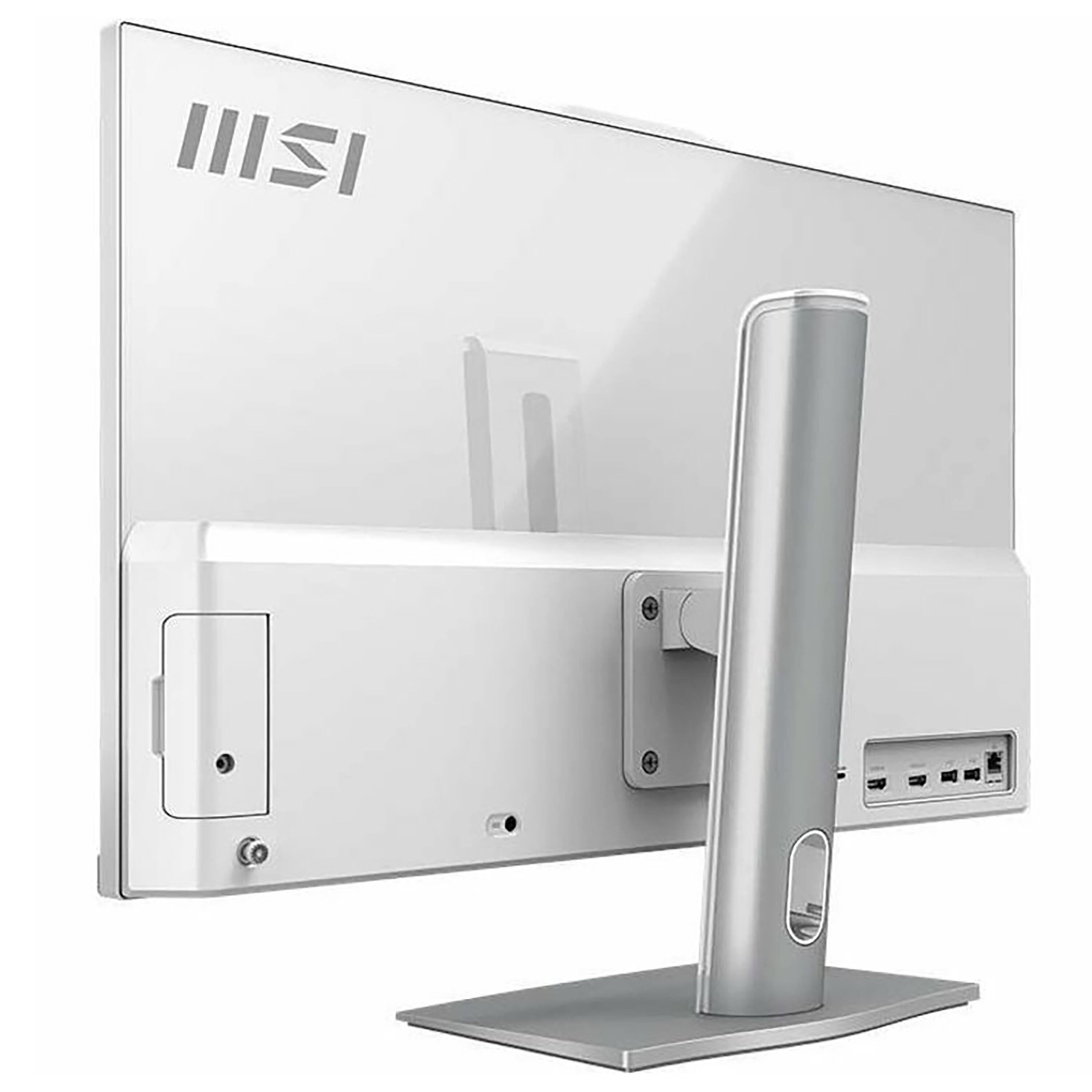 Alt View 2. MSI - Modern AM272P 1M 27" All-In-One - Intel Core 7 - 32 GB Memory - 1 TB SSD - White.