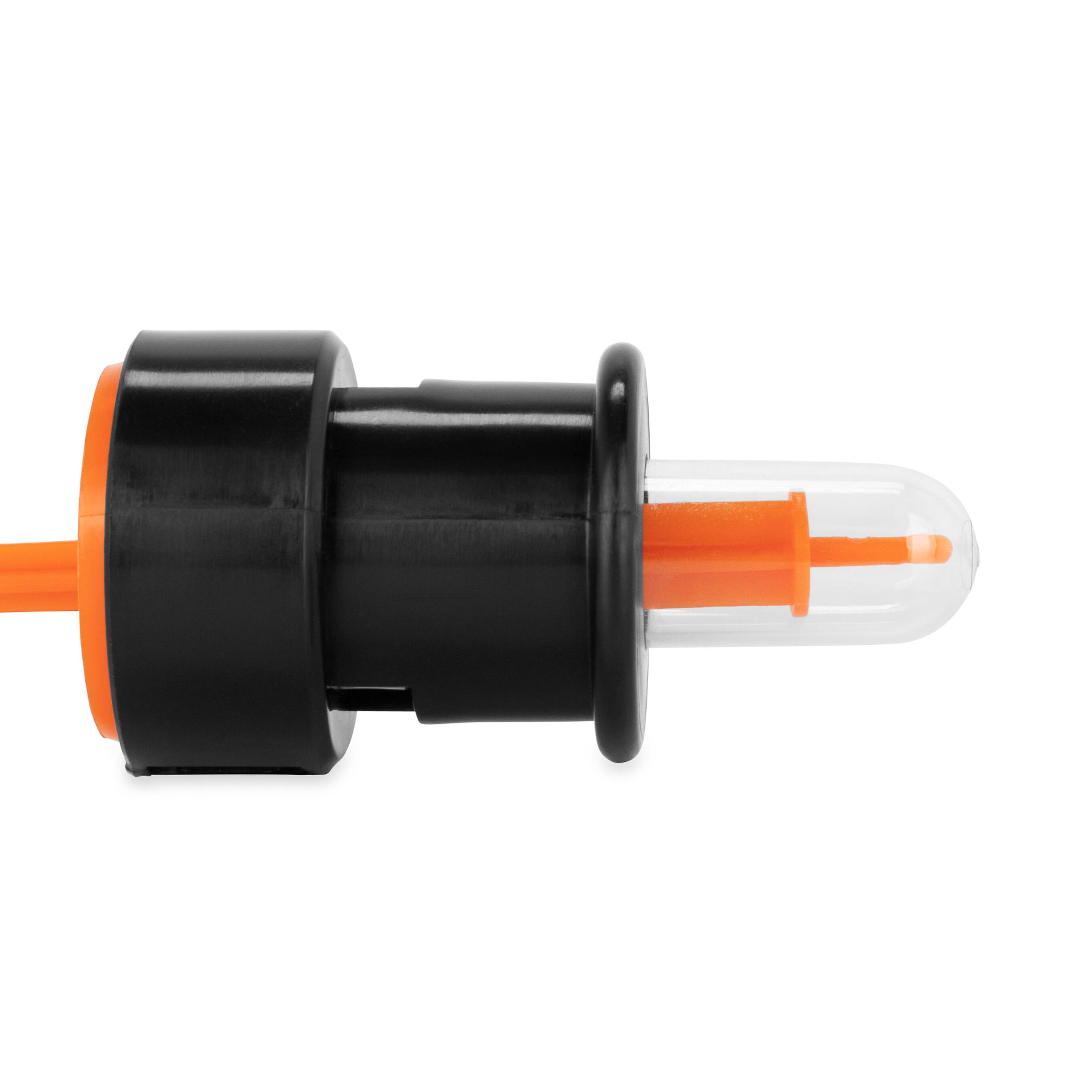Alt View 2. Camco - Camco Rhino Easy to Install 1.5 Inch Diameter RV Tote Tank Gauge, Black/Orange.