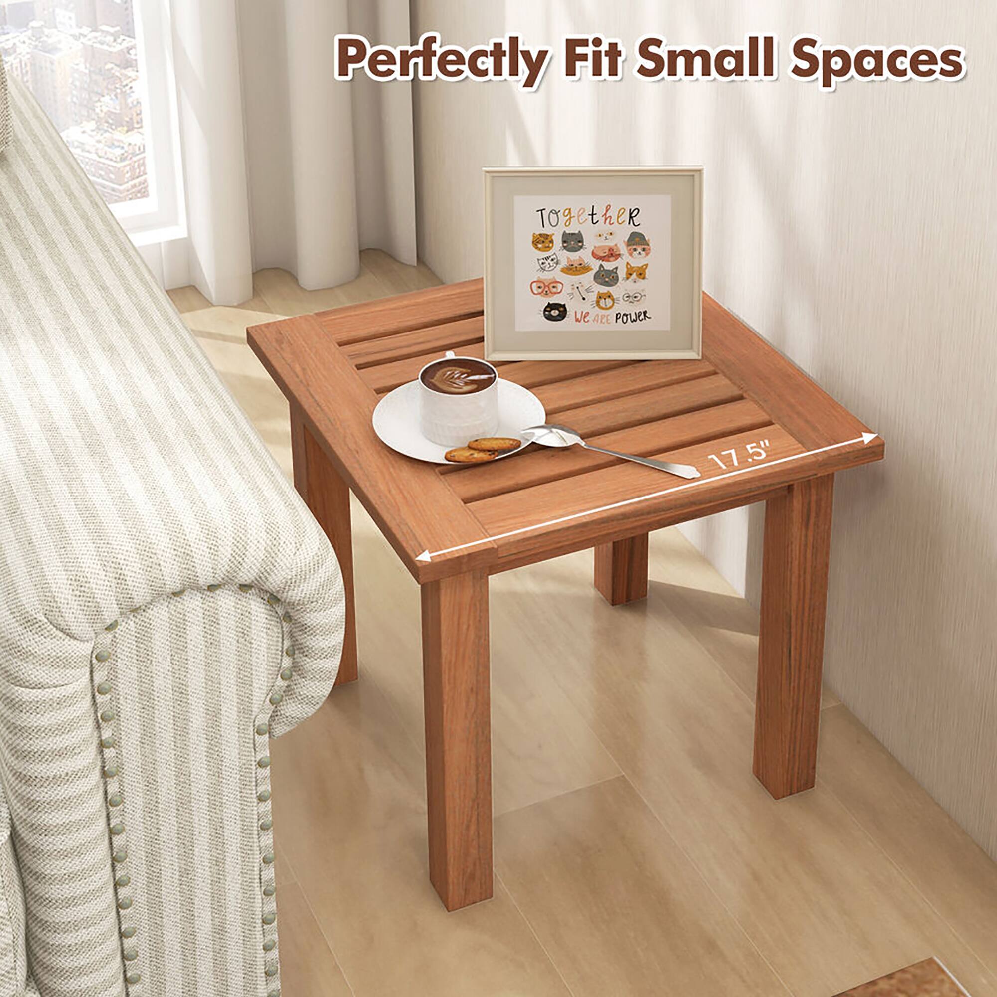 Perfectly Fit Small Spaces

Together We Are Power

17.5"