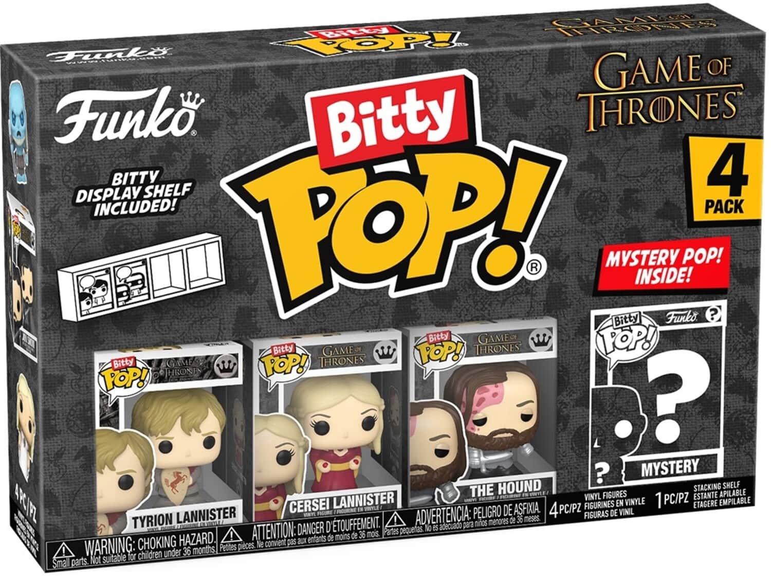 FUNKO Bitty POP!: Game of Thrones - Tyrion 4-Pack - COLLECTABLES - Multicolor