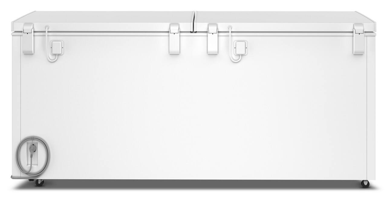 Back. Whirlpool - Whirlpool 22 cu. ft. Convertible Freezer-to-Fridge Chest Freezer with 4 Storage Baskets - White.
