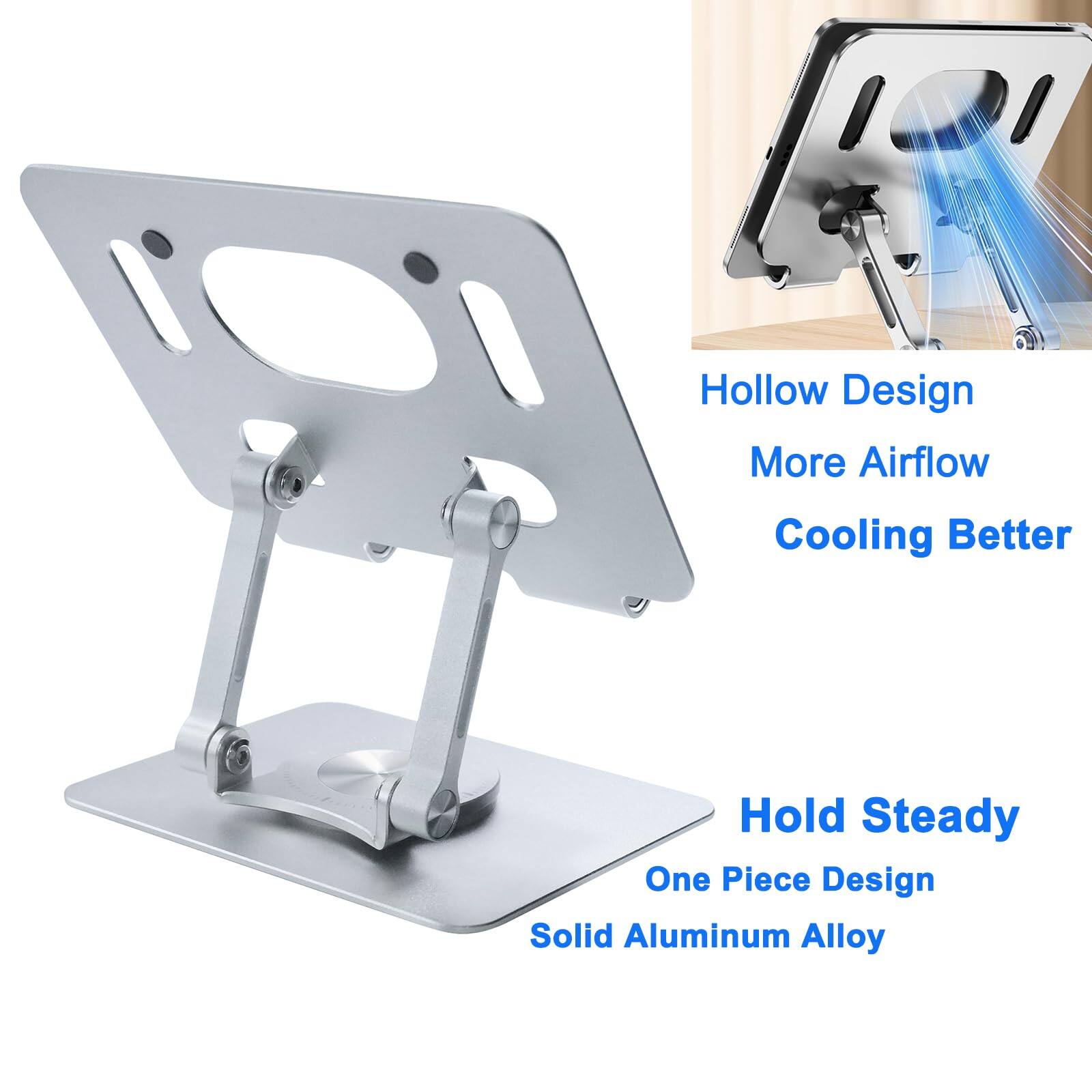 Hollow Design  
More Airflow  
Cooling Better  

Hold Steady  
One Piece Design  
Solid Aluminum Alloy