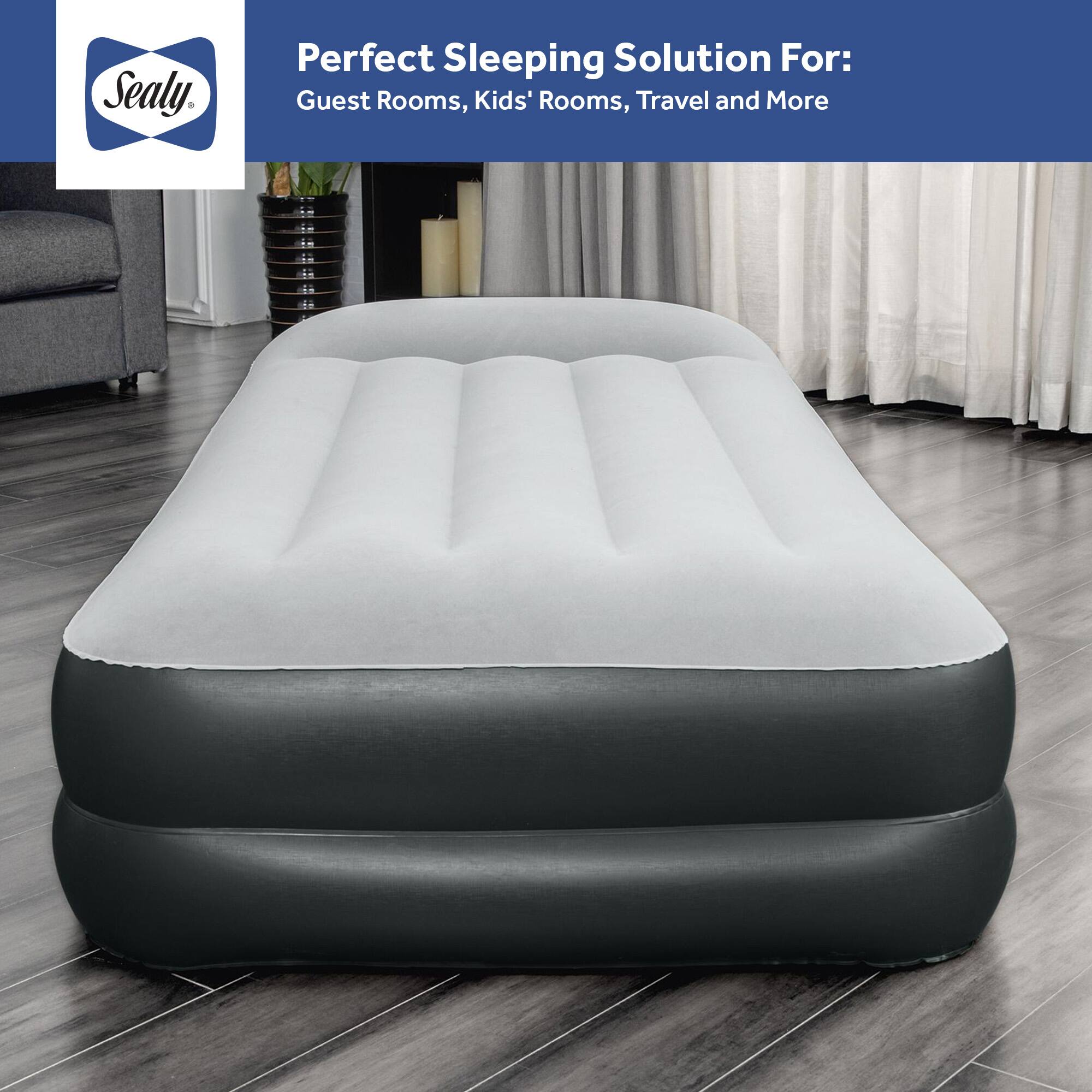 Sealy  
Perfect Sleeping Solution For:  
Guest Rooms, Kids' Rooms, Travel and More