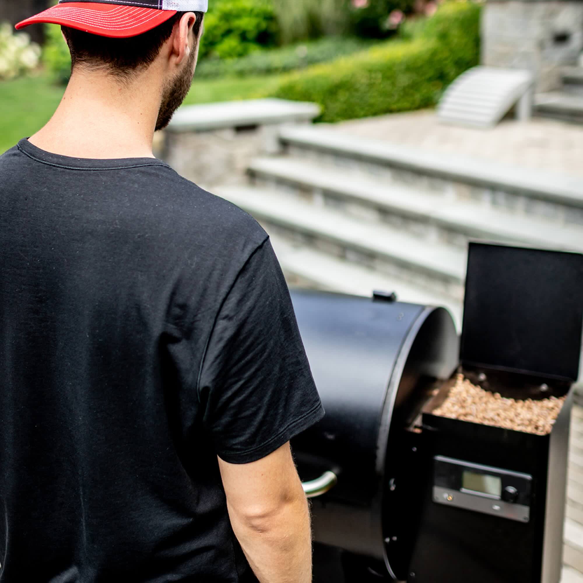 Alt View 4. Bear Mountain BBQ - Bear Mountain BBQ All-Natural Hardwood Hickory Smoker Pellets, 20 Lb (2 Pack) - Natural.