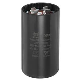 Unique Bargains - CD60 Capacitor 378-454 Mfd, 125 VAC Run Motor Start Capacitor for Electric Fan/Well Pump