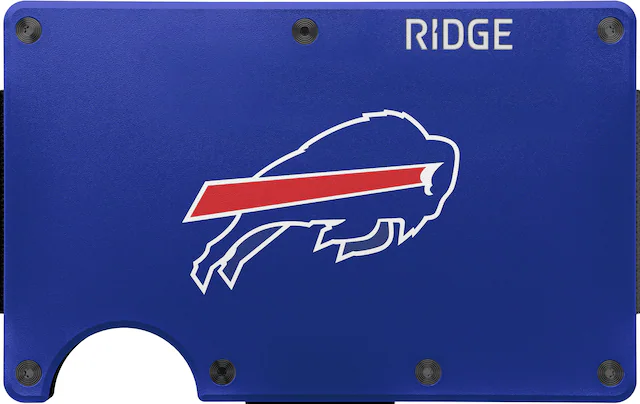 Front. The Ridge Wallet - NFL Wallet Buffalo Bills - Blue.