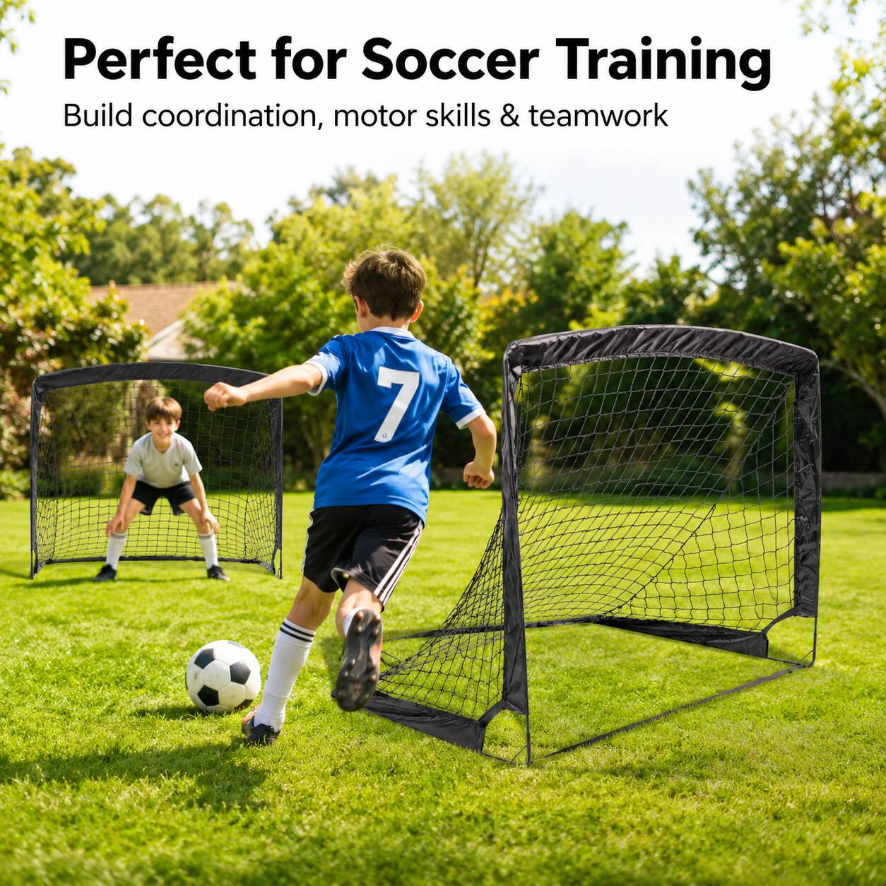 Perfect for Soccer Training  
Build coordination, motor skills & teamwork