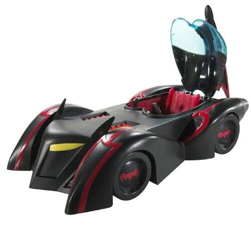Alt View 1. Mattel - Batman: The Brave and The Bold Batmobile Vehicle - Top Opens - Driver's seat holds basic or deluxe action figures - Multi.