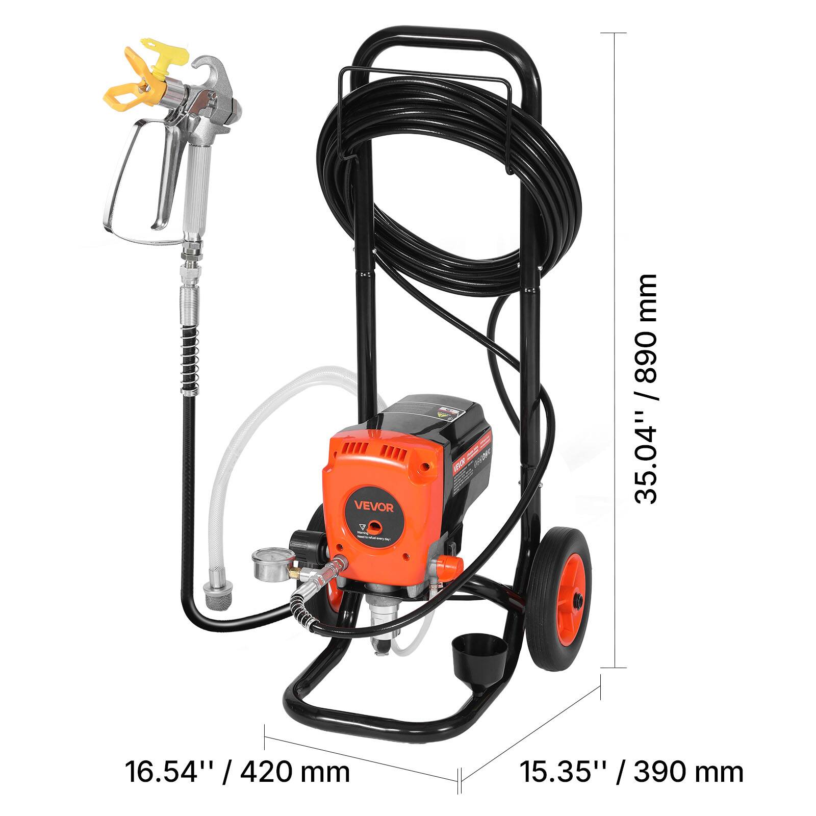 VEVOR 7

mm 890 / 35.04" / 890
16.54" / 420 mm
15.35" / 390 mm