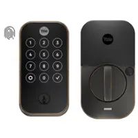 Yale - Assure Lock 2 - Smart Lock Wi-Fi Deadbolt with Touchscreen Keypad | Fingerprint Access - Oil Rubbed Bronze - Front_Zoom