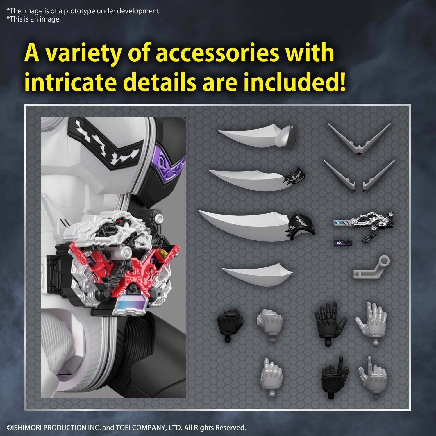 *The image is of a prototype under development.  
*This is an image.  

A variety of accessories with intricate details are included!  

ISHIMORI PRODUCTION INC. and TOEI COMPANY, LTD. All Rights Reserved.