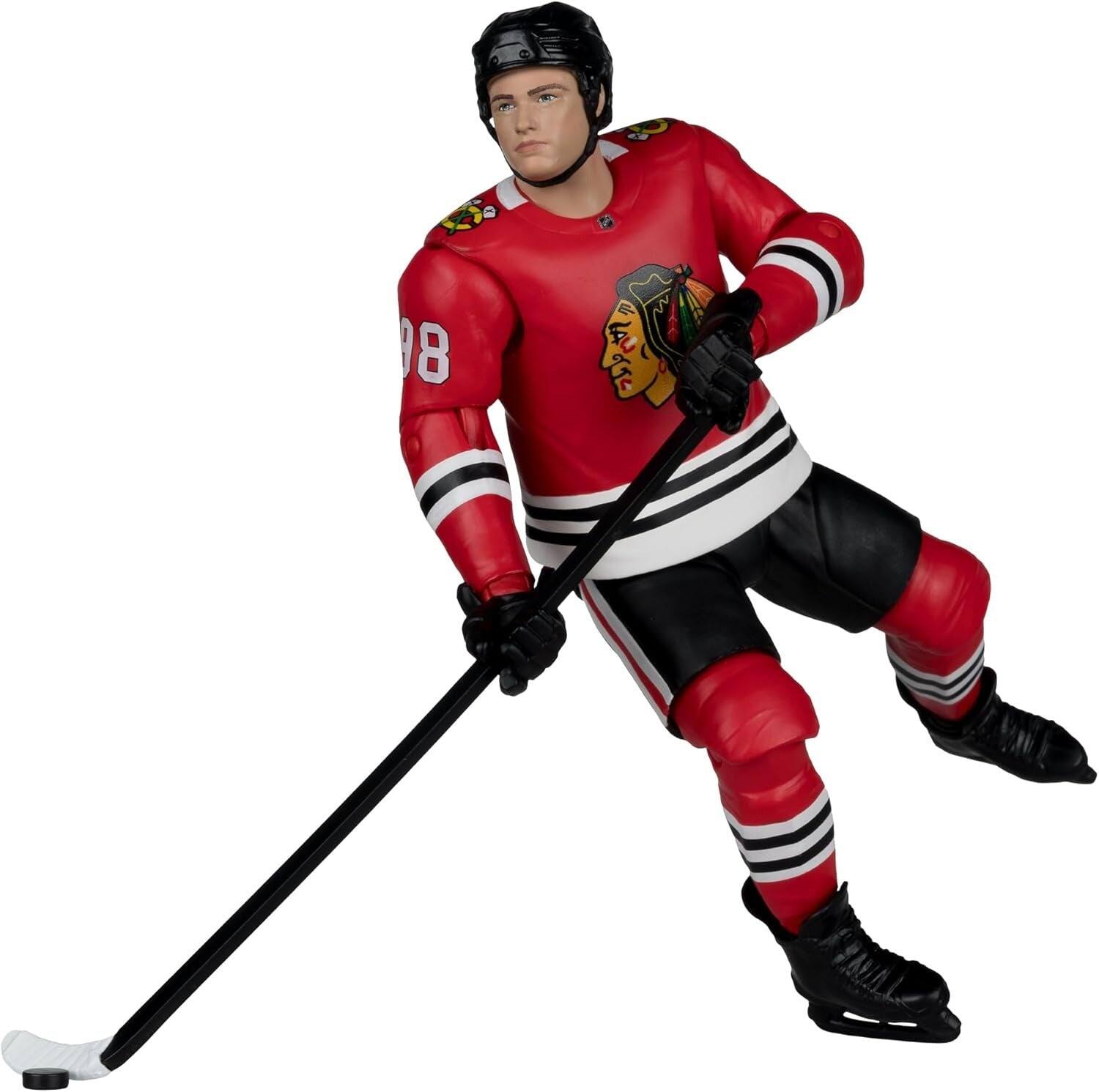 Alt View 2. McFarlane Toys - McFarlane Toys: NHL Players - Connor Bedard - Chicago Blackhawks 6" Figure.