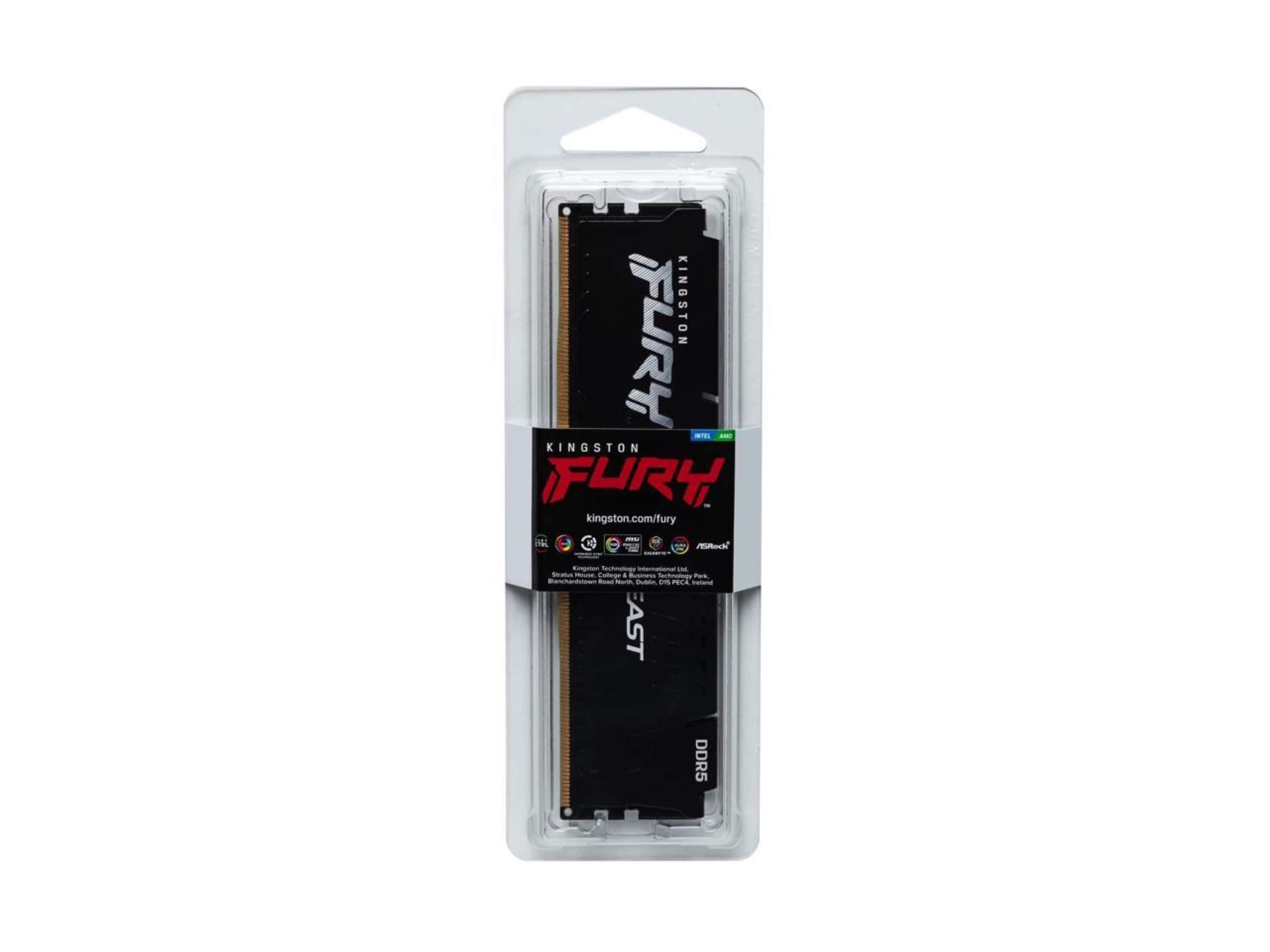 Kingston FURY Beast 32GB 5600MT/s DDR5 CL40 Desktop Memory Single