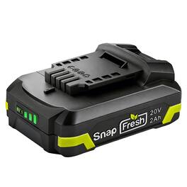 20V 2.0Ah Lithium Ion Battery Compatible with SnapFresh Cordless Tools Supports Fast Charging