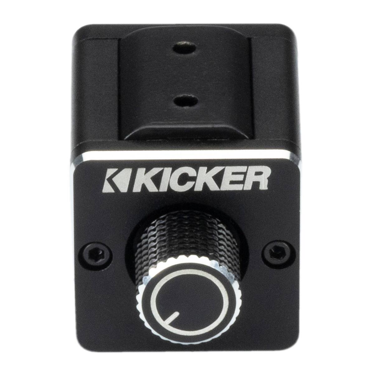 Front. KICKER - Kicker DBRC Dual Bass Remote Control for Kicker Amps & Powered Subs - Black.