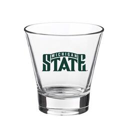 Indigo Falls - Michigan State Spartans 12oz. Slant Vault Rock Glass - Multicolor