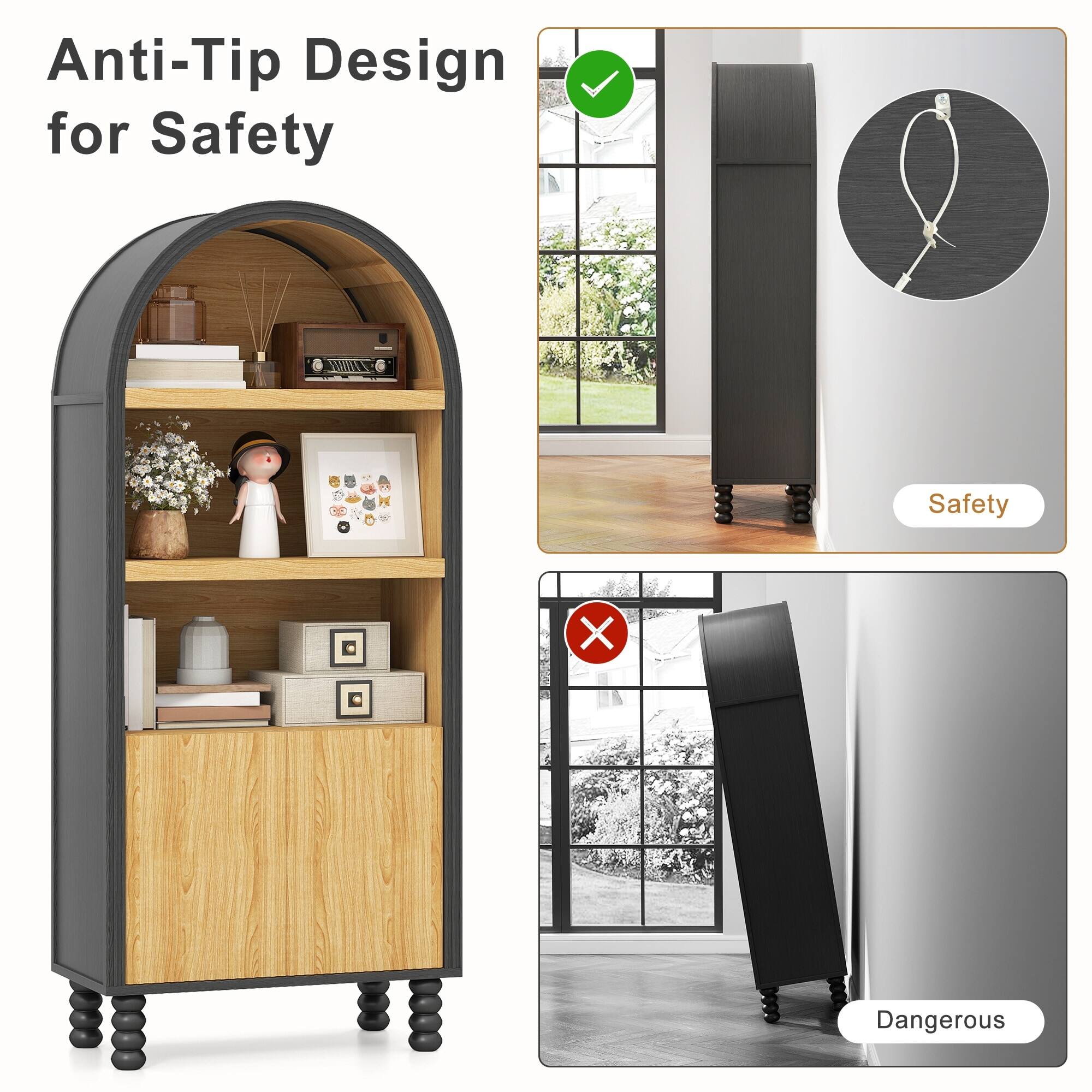 Anti-Tip Design for Safety

Safety

Dangerous