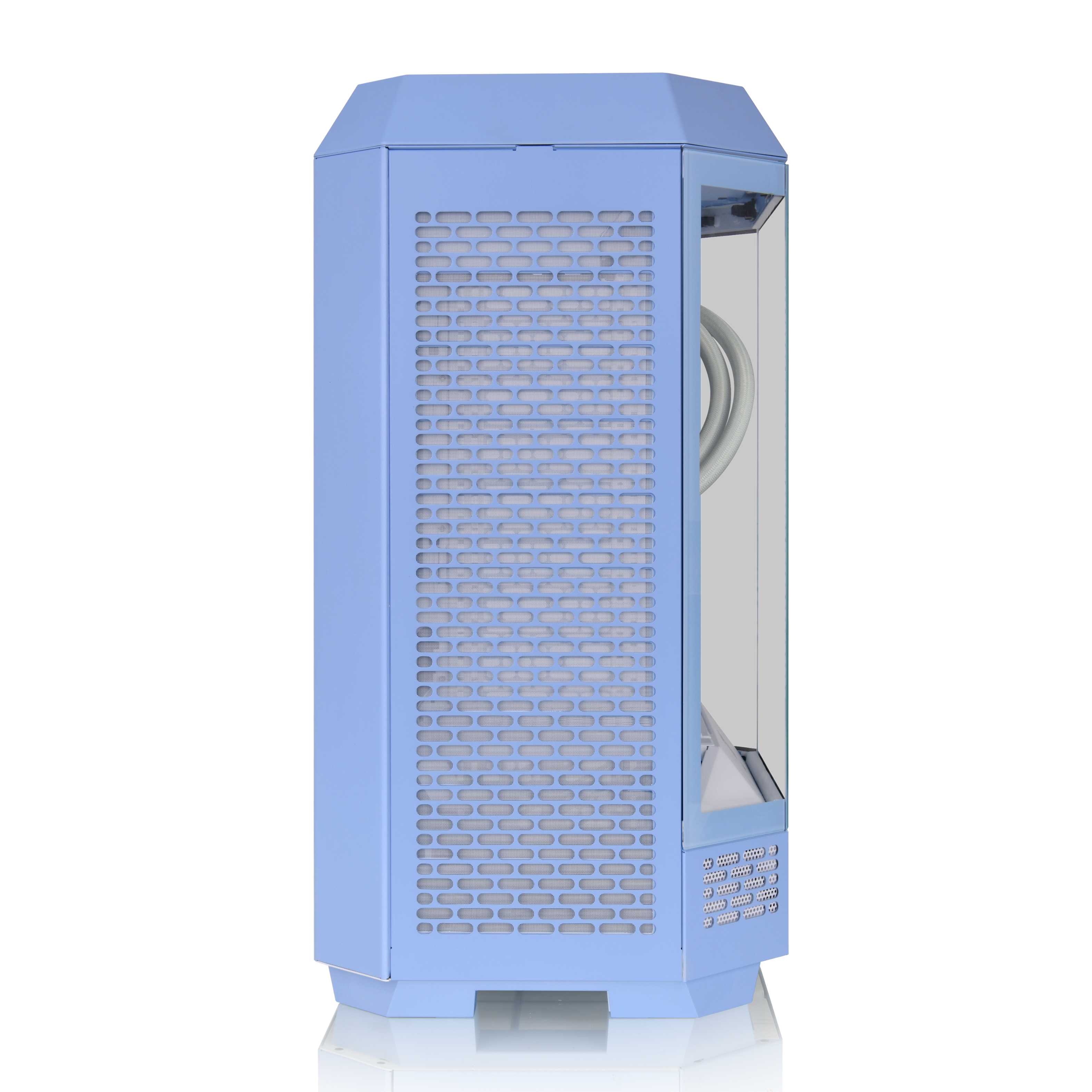 Alt View 5. Thermaltake - LCGS Reactor 7870TH Gaming Desktop AMD Ryzen 7 7800X3D, 32GB Memory, NVIDIA GeForce RTX 5070 Ti, 2TB SSD NVMe M.2 - Blue.