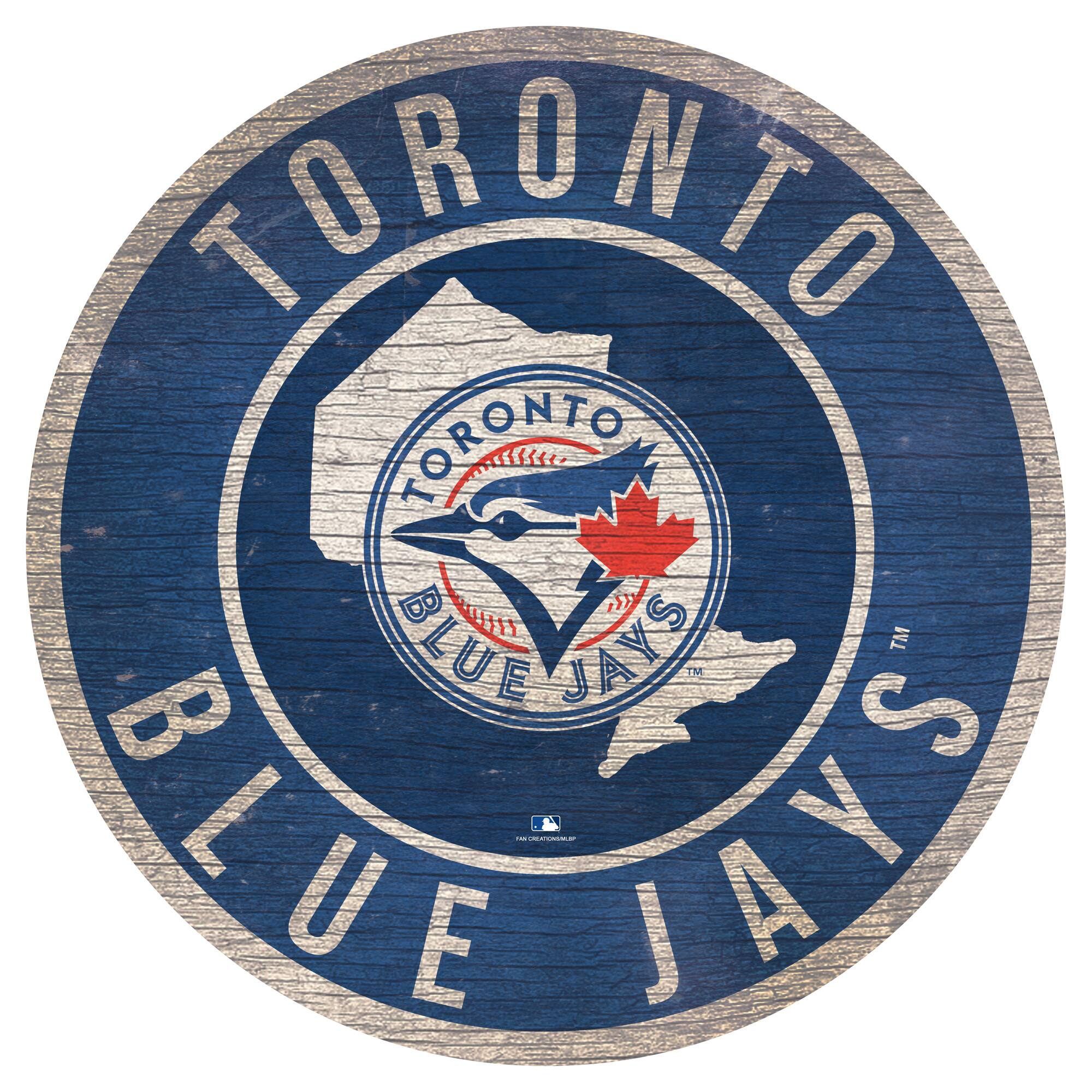 Toronto Blue Jays 12'' x 12'' State Circle Sign