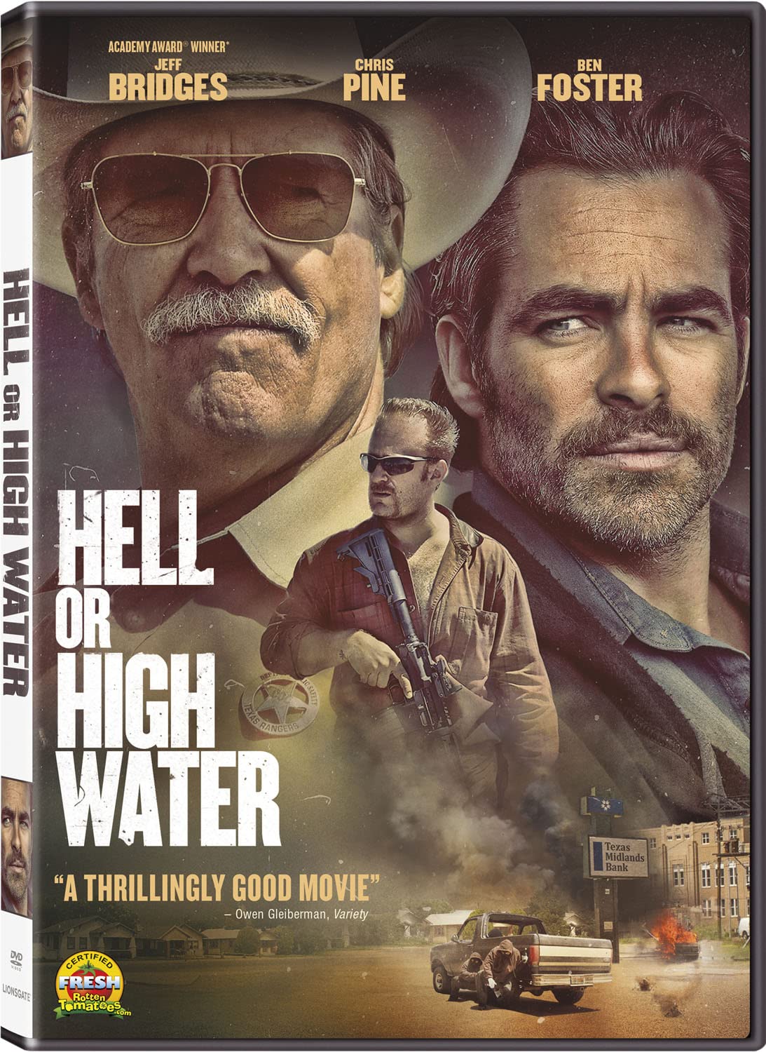 Alt View 1. Hell or High Water   - DVD.