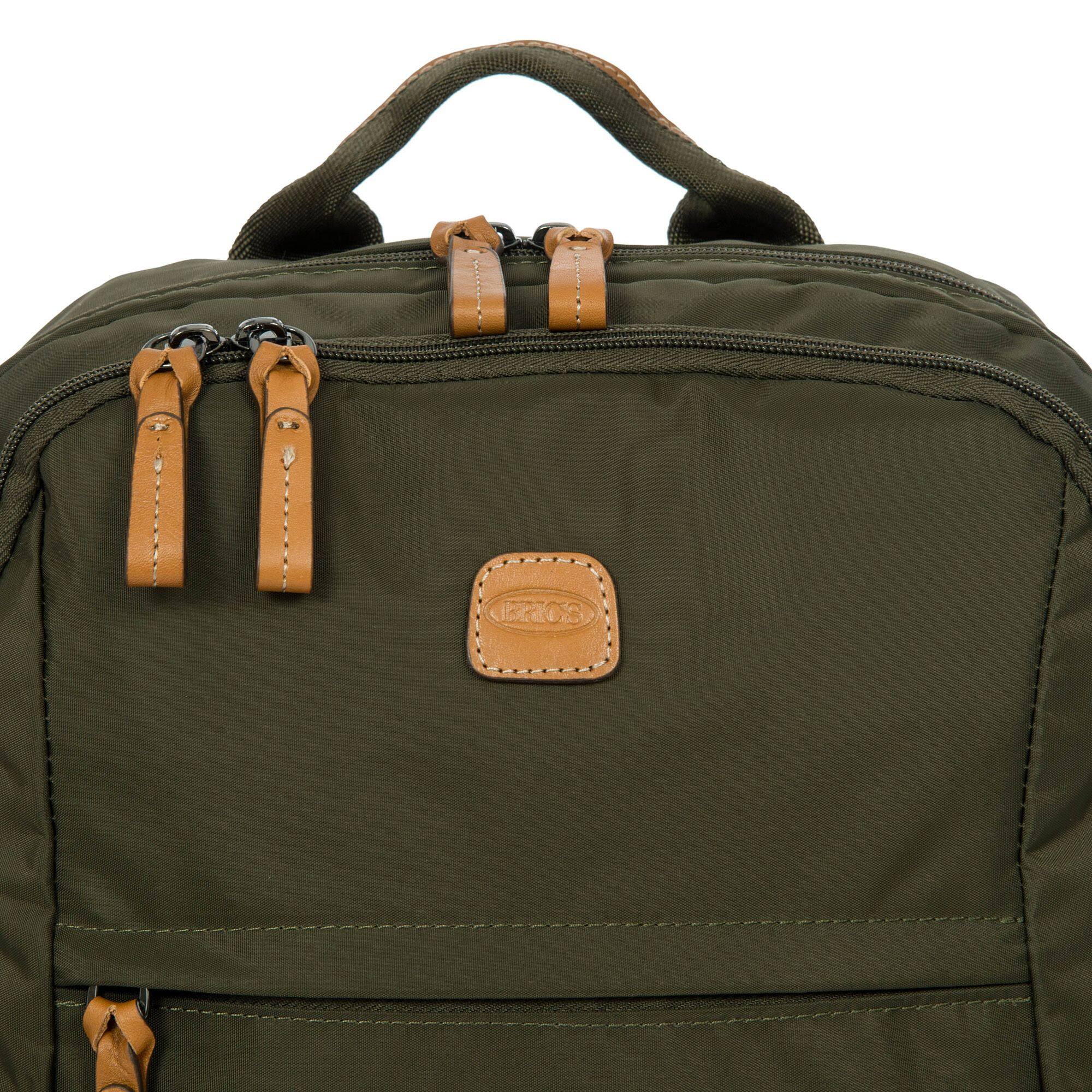 Alt View 2. Bric's - Bric's X-travel Nomad Backpack - Olive.