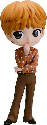 PopMarket - BTS - BanPresto - Tinytan Dynamite - Q Posket - Jin Version A Statue - Collectibles - Multicolor