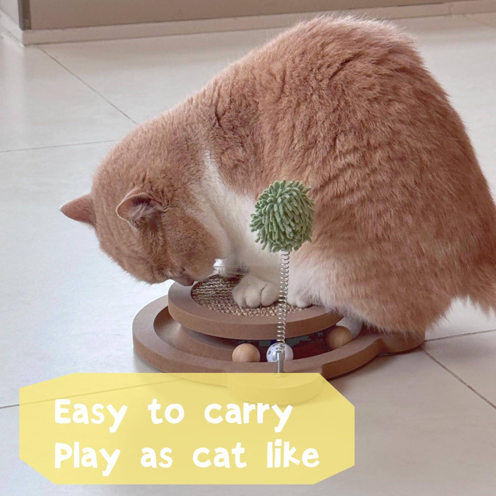 Easy to carry  
Play as cat like