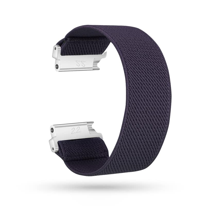 StrapsCo - Stretch Band Nylon Watch Strap For Fitbit Versa & Versa 2 - Indigo Blue price history on PriceWatchPro