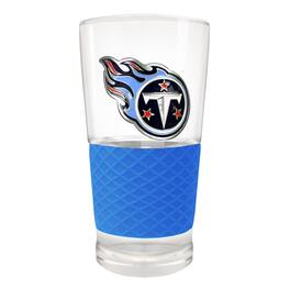 Great American Products - Tennessee Titans 22oz. Pilsner Glass with Silicone Grip - Blue
