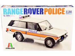 Skill 3 Model Kit Land Rover Range Rover Police 1/24 Scale Model by Italeri - Multicolor