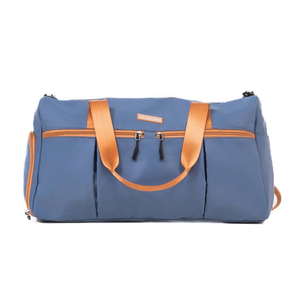 Alt View 2. Ropilly - Ropilly 8 Piece Luggage Set Blue Hard Case Luggage with Spinner Wheels TSA Lock - Blue.
